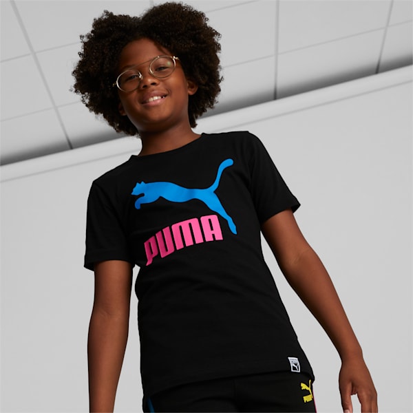 T-shirt Classics T7 Enfant et Adolescent, PUMA BLACK, extralarge