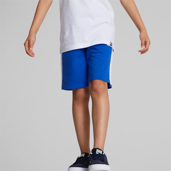 T7 Classics Big Kids' Shorts, ROYAL SAPPHIRE, extralarge