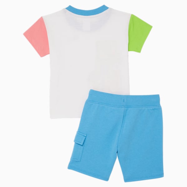 PUMA x COCOMELON Toddler Two-Piece Set , PUMA WHITE, extralarge