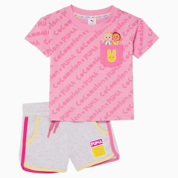 PUMA x COCOMELON Toddler Two-Piece Set , CECE PINK, extralarge