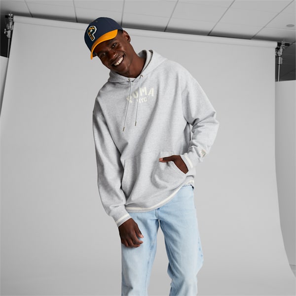 PUMA NYC Chester Cap, BLUE/TAN, extralarge