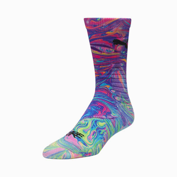 PUMA x LAMELO BALL Men's Crew Length Socks (1 Pair), ASSORTED, extralarge