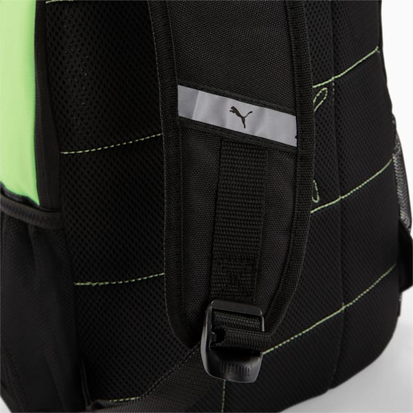 PUMA Training Backpack, BRIGHT GREEN, extralarge