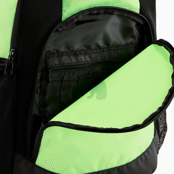 PUMA Training Backpack, BRIGHT GREEN, extralarge