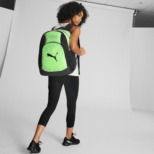 PUMA Training Backpack, BRIGHT GREEN, extralarge