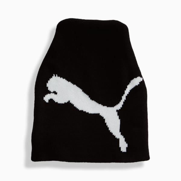 Bonnet tricoté en maille, BLACK/WHITE, extralarge