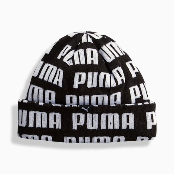 Gorro con logo PUMA Repeat, BLACK/WHITE, extralarge