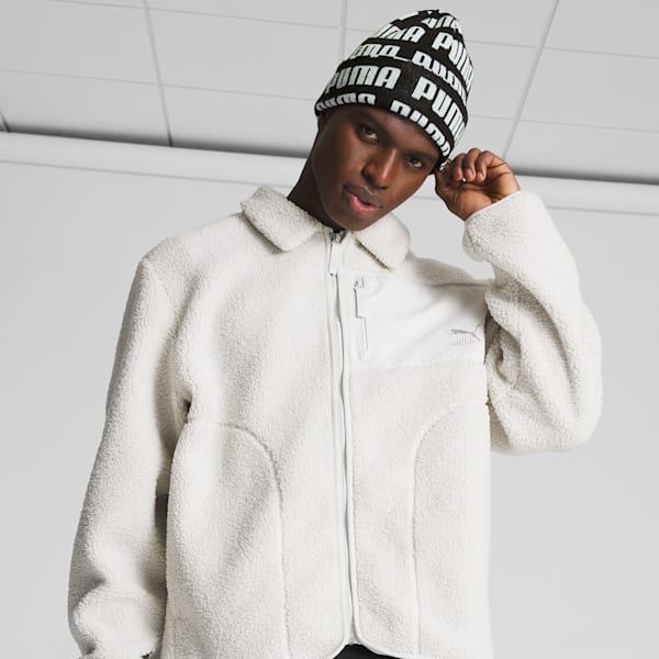 Gorro con logo PUMA Repeat, BLACK/WHITE, extralarge