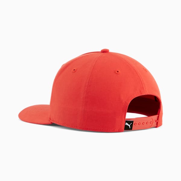 PUMA Outline Adjustable Cap, DARK ORANGE, extralarge