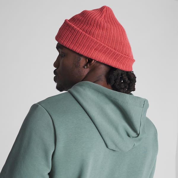 Gorro PUMA con dobladillo acanalado, MEDIUM RED, extralarge