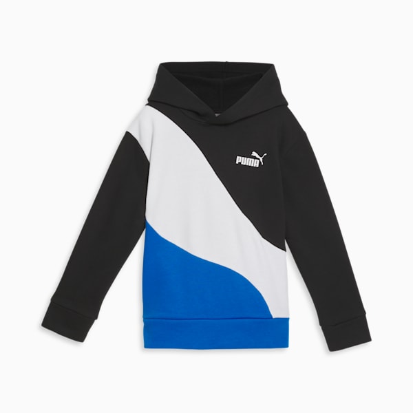 Sudadera con capucha PUMA Power para niños de 1 a 3 años, PUMA BLACK, extralarge