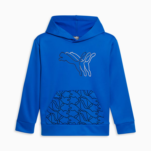 Pullover Flawless PUMA Power Pack para niños grandes, RACING BLUE, extralarge