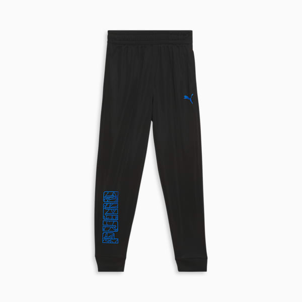 PUMA POWER Big Kids' Sweatpants, PUMA BLACK, extralarge