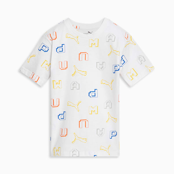 Game On Pack Big Kids' Tee, PUMA WHITE, extralarge