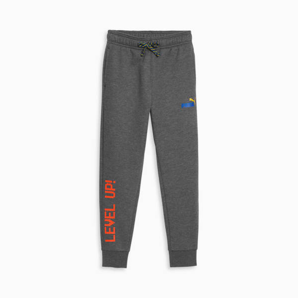 Pantalons de jogging Game On Enfant et Adolescent, CHARCOAL HEATHER, extralarge