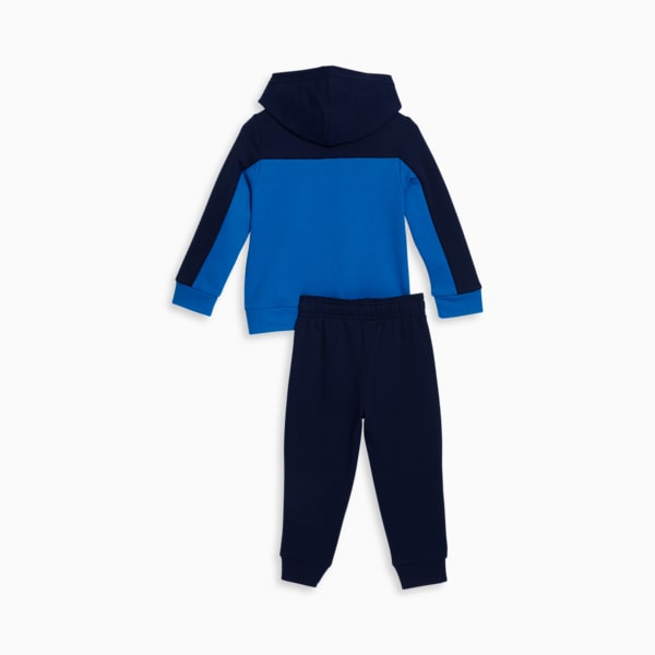 Conjunto de dos piezas con capucha con bloque de colores para niños Toddlers', RACING BLUE, extralarge