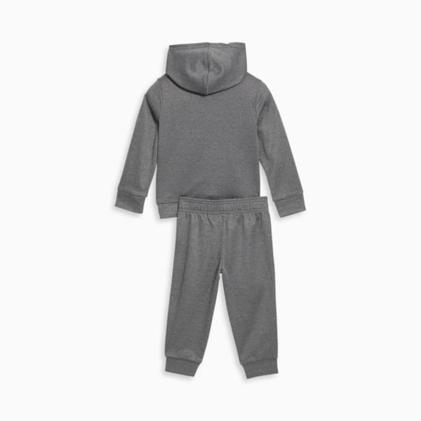 Ensemble deux pièces avec logo Blocks, jeune enfant, CHARCOAL HEATHER, extralarge