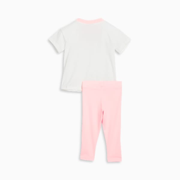 Outline Logo Toddlers' Two-Piece Set, PUMA WHITE, extralarge