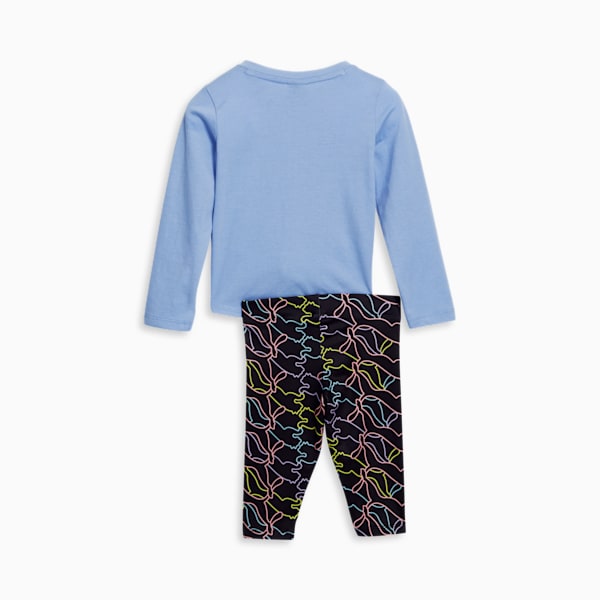Set de dos piezas con diseño de líneas Toddlers', BLISSFUL BLUE, extralarge