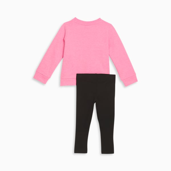 Small Logo Two-Piece Toddlers' Set, KNOCKOUT PINK, extralarge