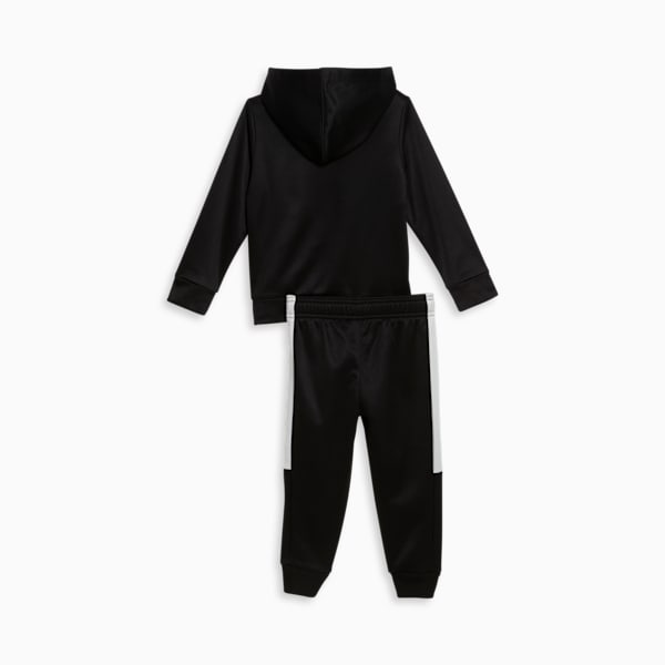 Curved Lines Toddlers' Two-Piece Set, PUMA BLACK, extralarge