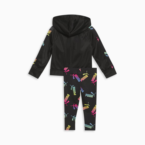 Two Piece Toddlers Zip Up Hoodie Set