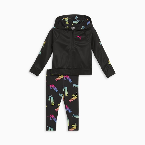 Two Piece Toddlers Zip Up Hoodie Set