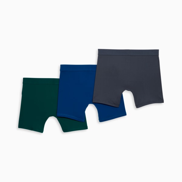 Boxers para hombre Soft (paquete de 3), GREEN / BLUE, extralarge