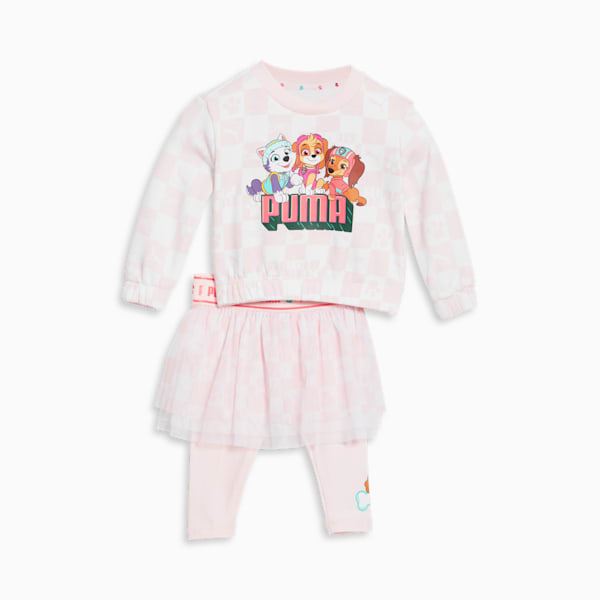 PUMA x PAW PATROL juego de dos piezas equipo infantil niña, PINK DOGWOOD, extralarge