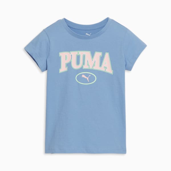 PUMA Academy Pack Little Kids' Tee, BLISSFUL BLUE, extralarge