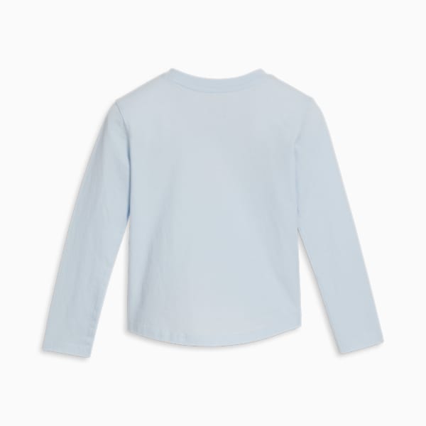 Flawless Little Kids' Long Sleeve Tee, ICY BLUE, extralarge