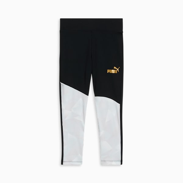 Flawless Little Kids' Leggings, PUMA BLACK, extralarge