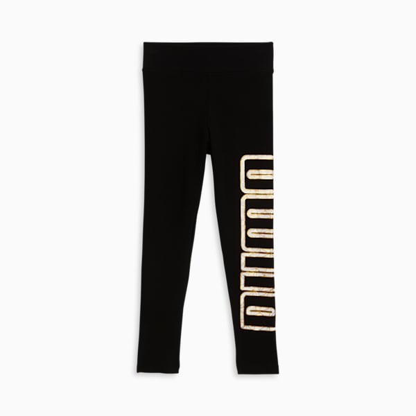 Leggings para niñas Flawless, PUMA BLACK, extralarge