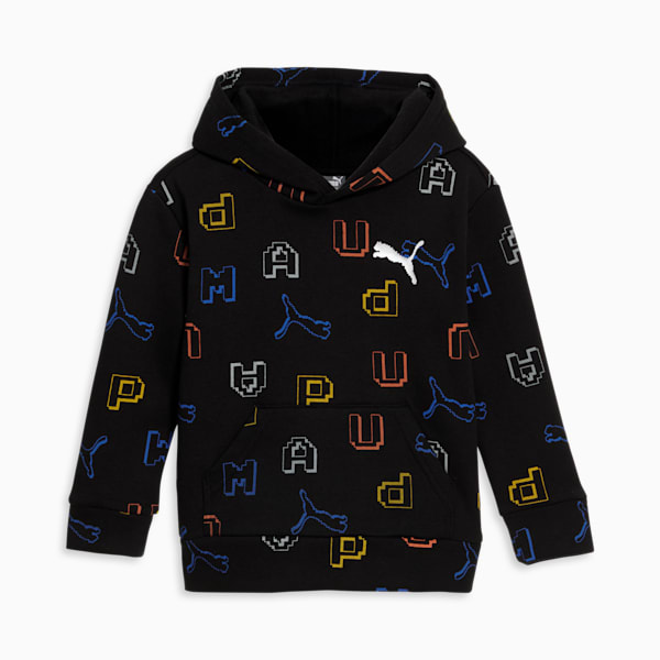 Game On Pack AOP Toddlers' Pullover, PUMA BLACK, extralarge