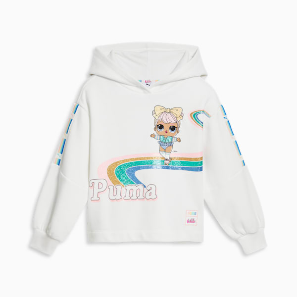 PUMA x L.O.L. SURPRISE! Dawn Little Kids' Hoodie, PUMA WHITE, extralarge