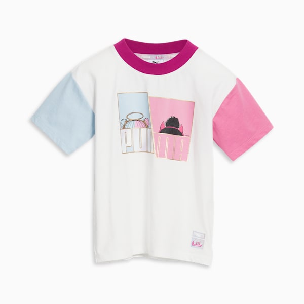 PUMA x L.O.L. SURPRISE! Sugar and Spice Tee, PUMA WHITE, extralarge