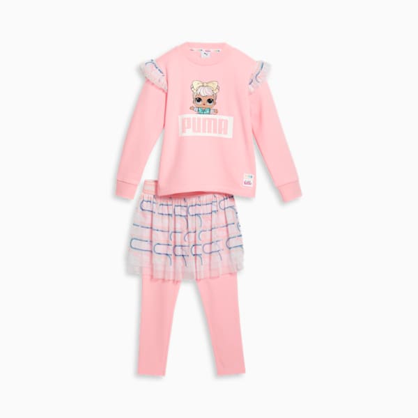 PUMA x L.O.L. SURPRISE! Little Kids' Two-Piece Set, KORAL ICE, extralarge