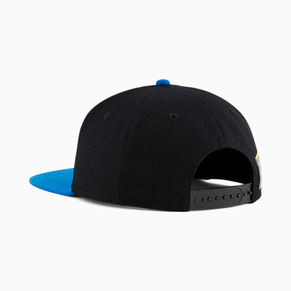 PUMA NYC Remix Avenue Cap, BLACK/BLUE, extralarge