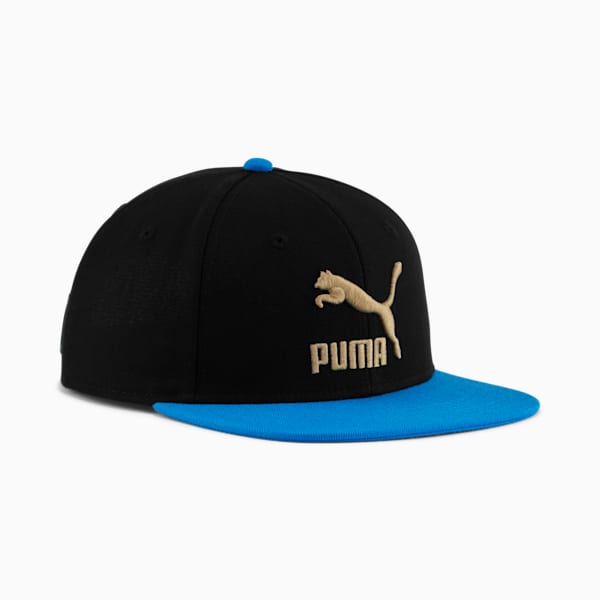PUMA NYC Remix Avenue Cap, BLACK/BLUE, extralarge