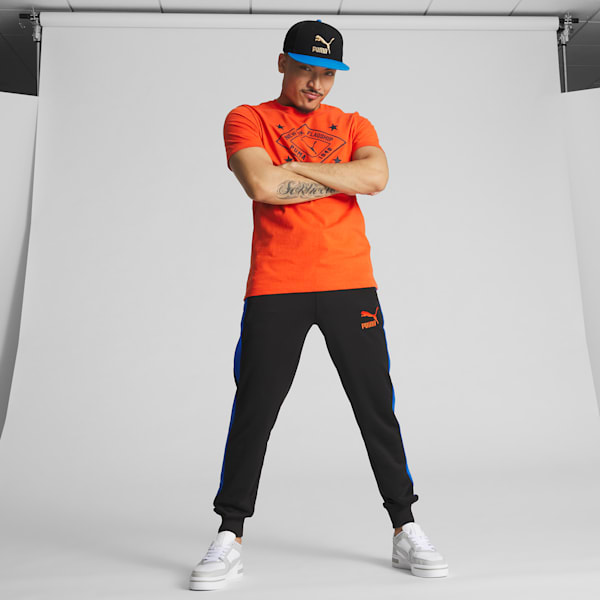 PUMA NYC Remix Avenue Cap, BLACK/BLUE, extralarge