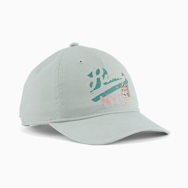 PUMA NYC Remix Ferris Women's Cap, LIGHT PASTEL GREEN, extralarge