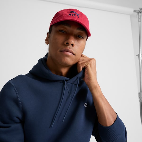 Gorra PUMA NYC Core, RED/NAVY, extralarge