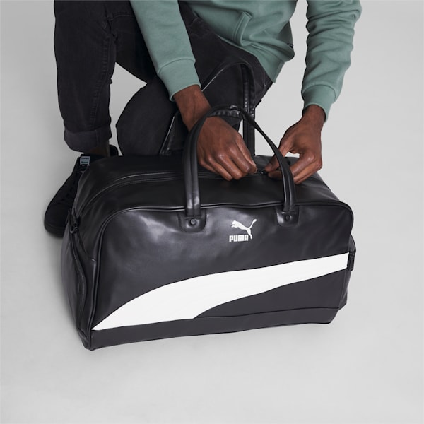 PUMA Heritage Duffle Bag, BLACK, extralarge