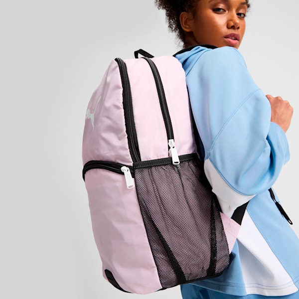 Mochila PUMA Entrant para mujer, LAVENDAR, extralarge