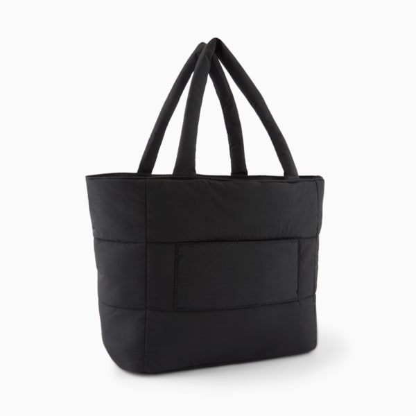 Sac fourre-tout en peluche PUMA, BLACK TRADITIONAL, extralarge