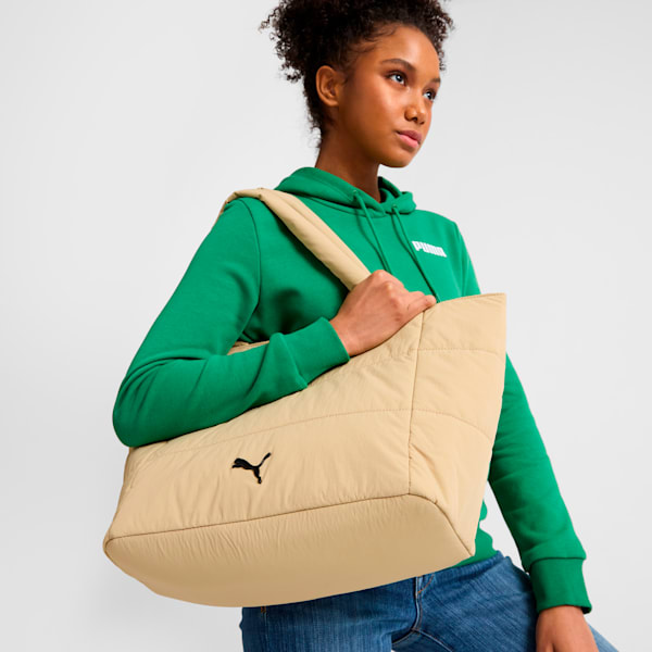 Sac fourre-tout en peluche PUMA, TAN COMBO, extralarge