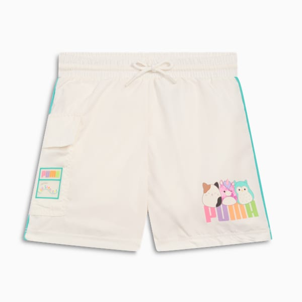 Shorts cargo PUMA x SQUISHMALLOWS para infantes, WARM WHITE, extralarge