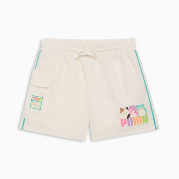 Short cargo PUMA x SQUISHMALLOWS, jeune enfant, WARM WHITE, extralarge