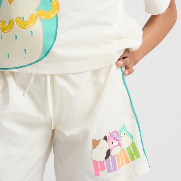 Short cargo PUMA x SQUISHMALLOWS, enfant et adolescent, WARM WHITE, extralarge