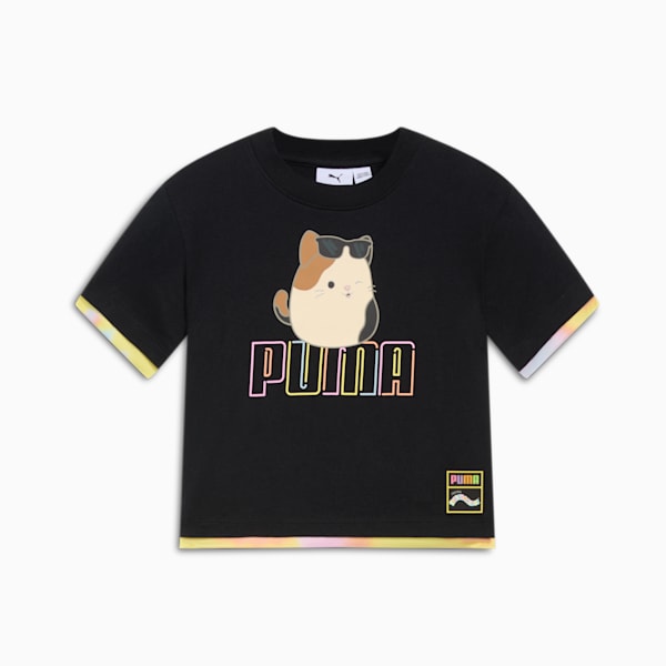 Camiseta Cam de PUMA x SQUISHMALLOWS para infantes, PUMA BLACK, extralarge